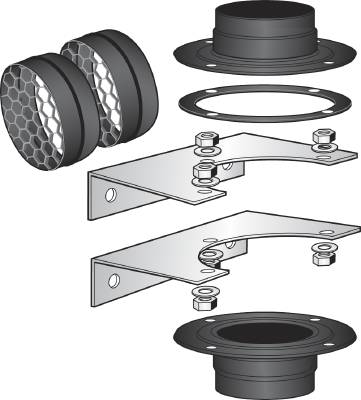 Product Image for Nederman Väggkonsol 343089
