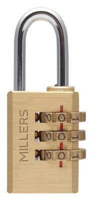 Product Image for Struktur Kombinationshänglås T Mässing