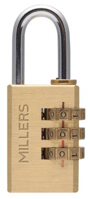 Product Image for Struktur Kombinationshänglås M Mässing