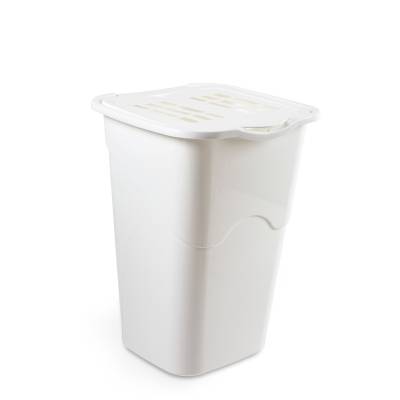Product Image for Tvättkorg Rekt 50L Vit