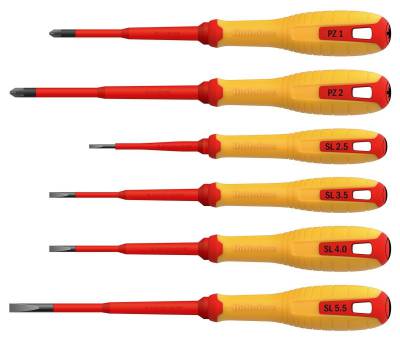 Product Image for SKRUVMEJSELSET HSS SL/PZ VDE