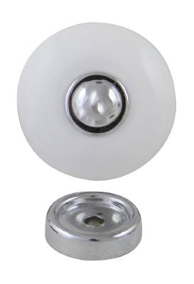 Product Image for KNOPP LEIF VIT/KR Ø36MM
