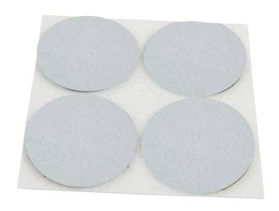 Product Image for GOLVSKYDD FILT VIT Ø17MM