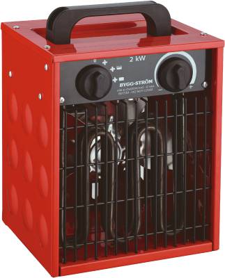 Product Image for VÄRMEFLÄKT BYGG RÖD 230V 2KW