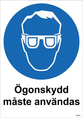 Product Image for SKYLT ÖGONSKYDD PLA 210X297MM