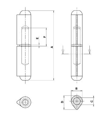 Product Image for Svetsgångjärn 20-200 Mäss Smör