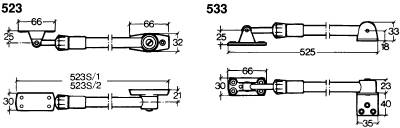 Product Image for Fix Dörrbroms Fix 523T-1 Vit