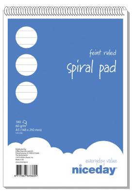 Product Image for Block Spiral A6 Linjerat 60G