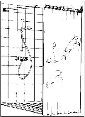 Product Image for Erics Duschstång 119/85X85Cm Vit