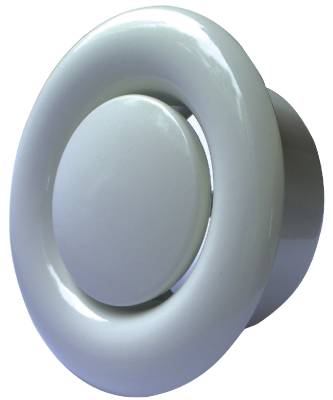 Product Image for Flexit Ventil Frånluft Stål D100 Vit