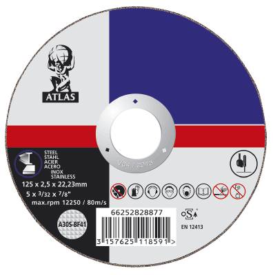 Product Image for Atlas Kapskiva 230X2,5X22 Atlas