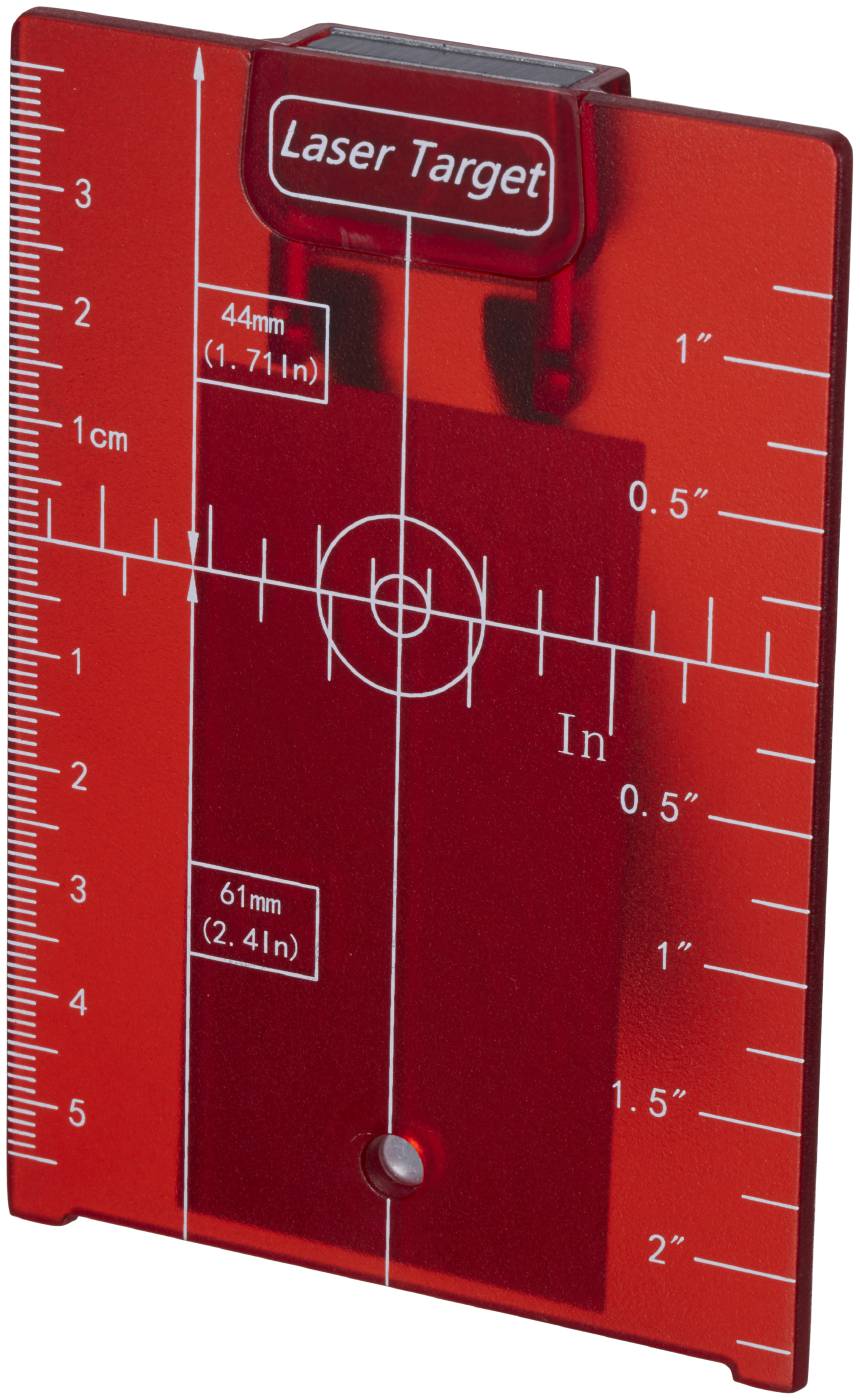 Target plate for laser distance measurer discount