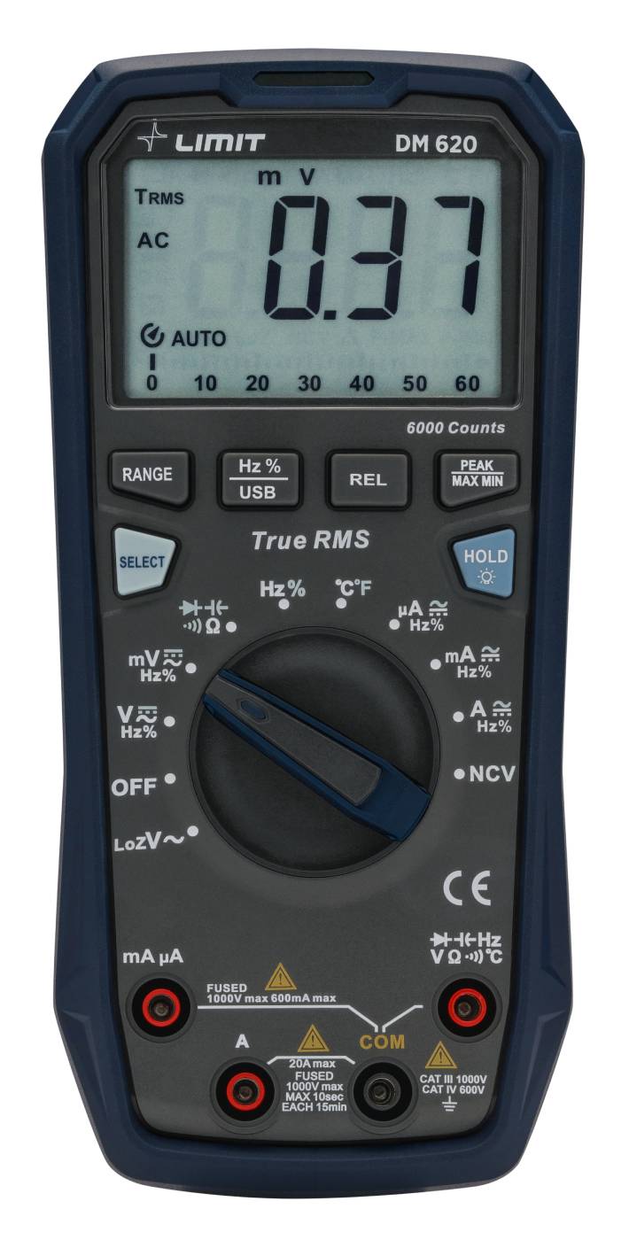 MULTIMETER LIMIT DM 620 Precision measuring instruments Limit