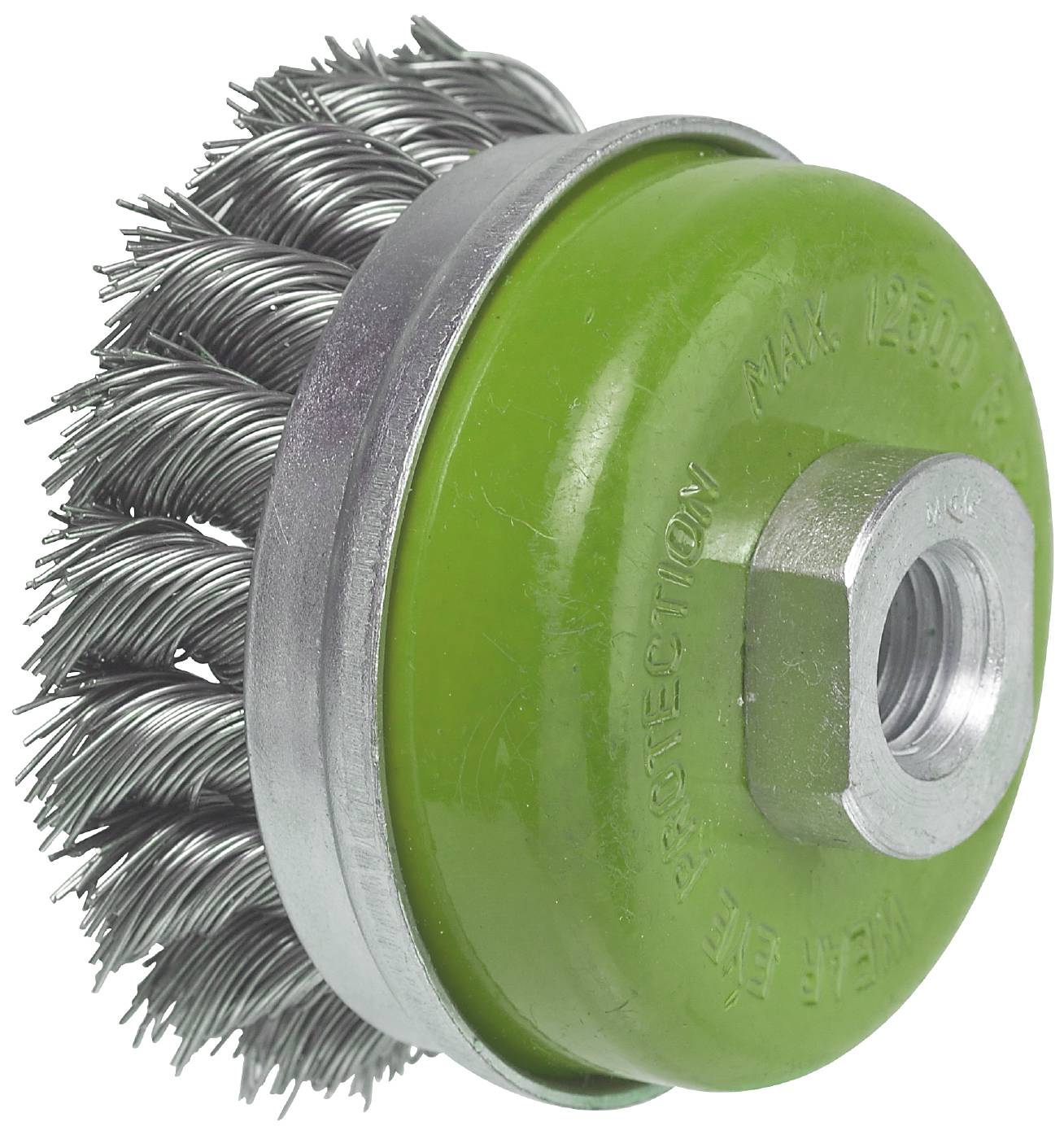 CUP BRUSH 65MM0,50M14 KNOTTED Luna tools