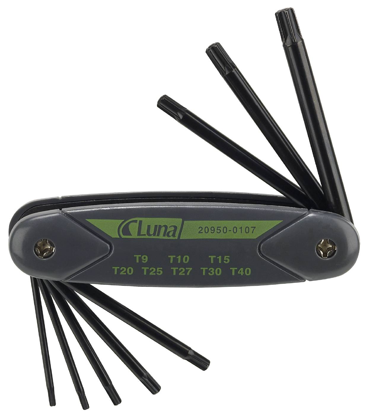 TORXNYCKLAR T9-T40 TORX - Luna tools