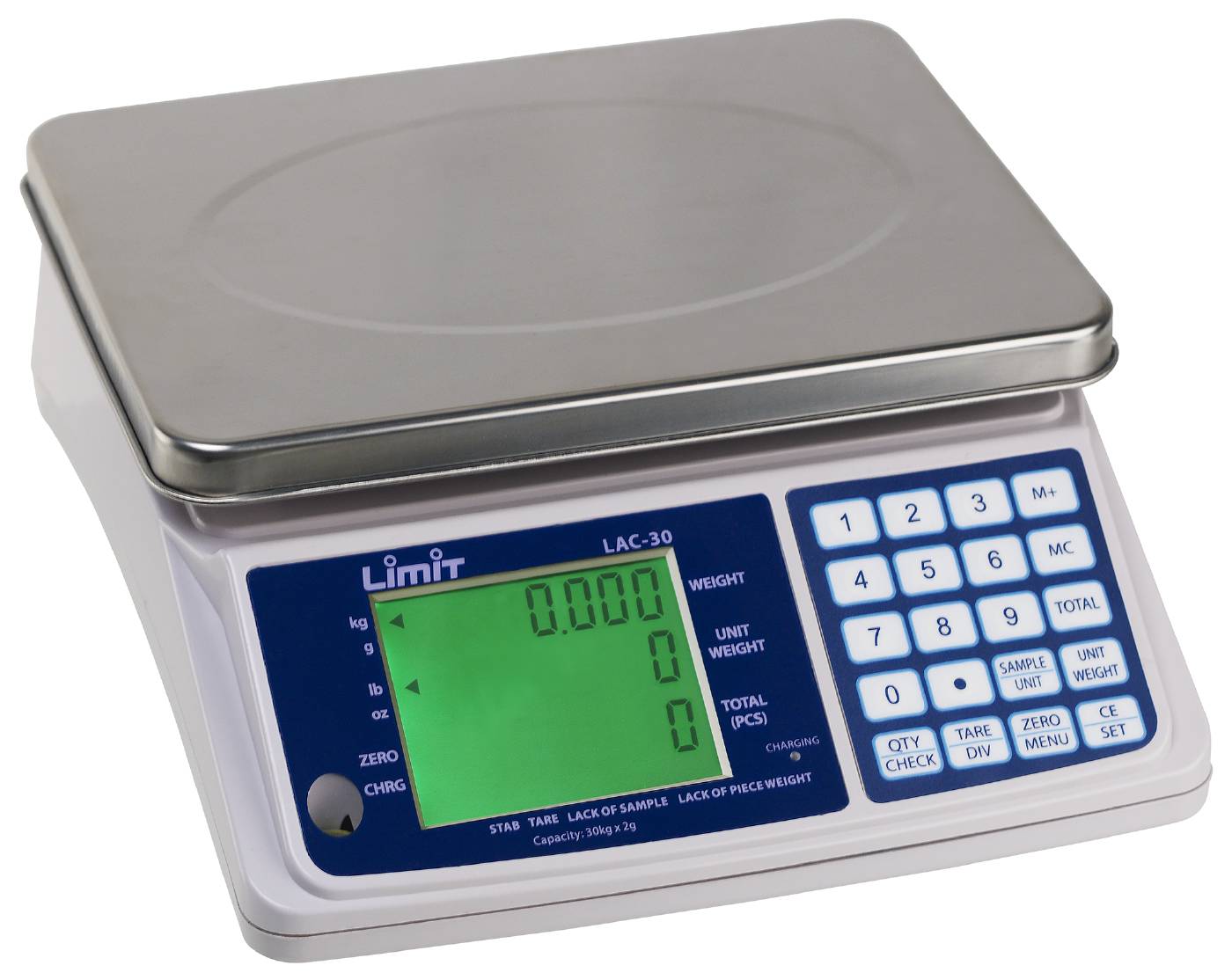 COUNTING SCALE DIG. LBC-7,5 - Precision measuring instruments
